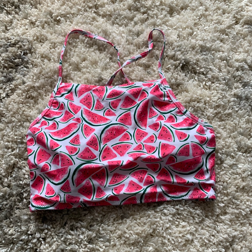 SHEIN Watermelon Swim Suit Bikini Top